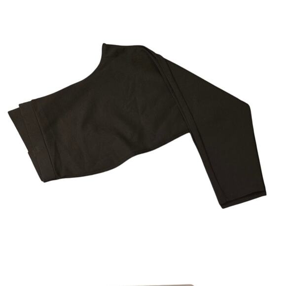 Chico's The Ultimate Fit Size 2/12/L Knit Legging Crop NWT Black - Picture 4 of 8